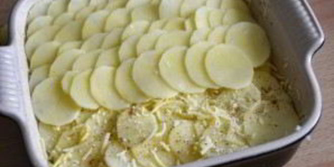 Рецепт детской картофельной запеканки с сыром