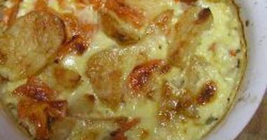 Рецепт Картофельной запеканки слоями