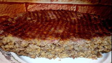 Рецепт Овсяно-банановой запеканка