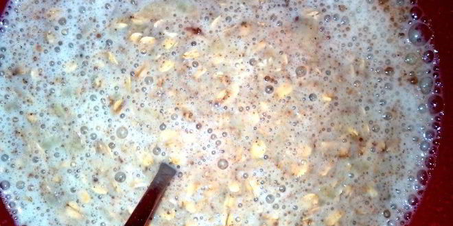 Рецепт овсяно-банановой запеканка