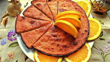 Рецепт Творожной запеканки с фруктами