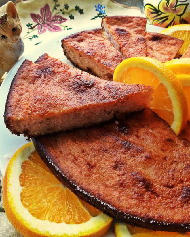 Рецепт творожной запеканки с фруктами