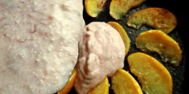 Рецепт творожной запеканки с фруктами