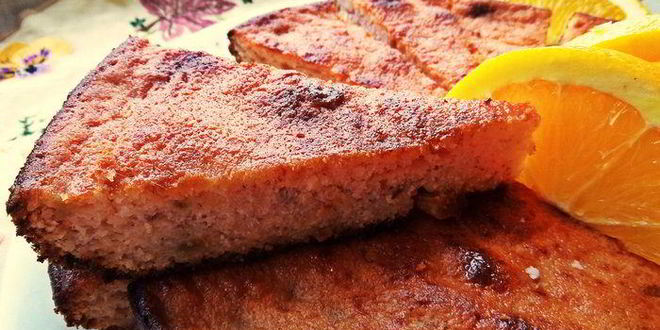 Рецепт творожной запеканки с фруктами