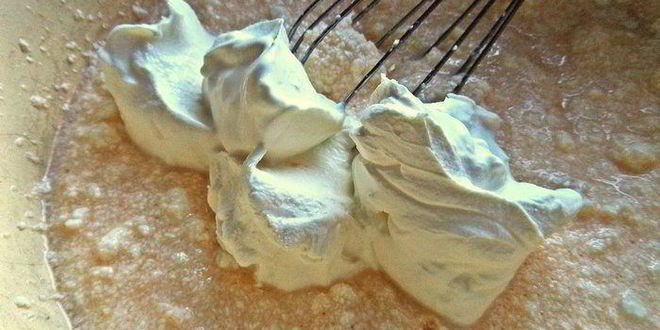 Рецепт творожной запеканки с фруктами