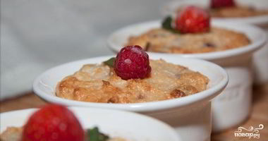 Рецепт Творожной запеканки с вишней