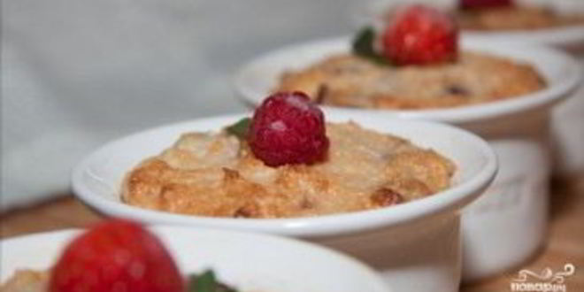 Рецепт творожной запеканки с вишней