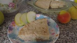 Рецепт Яблочной запеканки с изюмом на пару