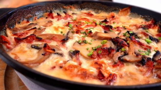 Рецепт эльзасской запеканки с мясом и картошкой