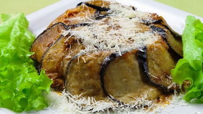 Рецепт запеканки из баклажанов