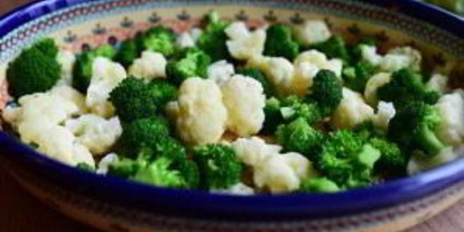 Рецепт запеканки из брокколи и цветной капусты