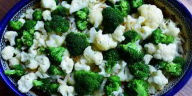 Рецепт запеканки из брокколи и цветной капусты