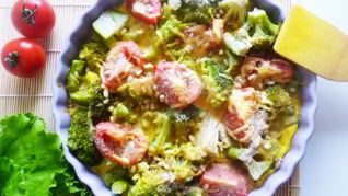 Рецепт Запеканки из брокколи с кедровыми орехами