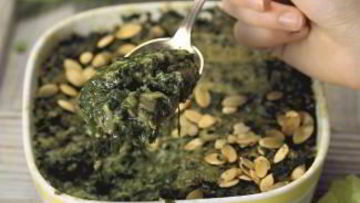 Рецепт Запеканки из зелени в сливочном соусе