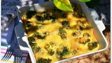 Рецепт Запеканки с брокколи