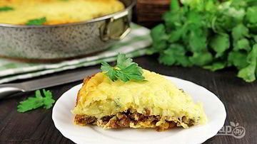 Рецепт Запеканки с фаршем