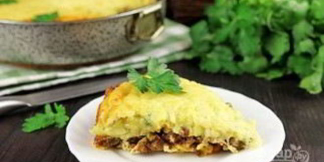 Рецепт запеканки с фаршем