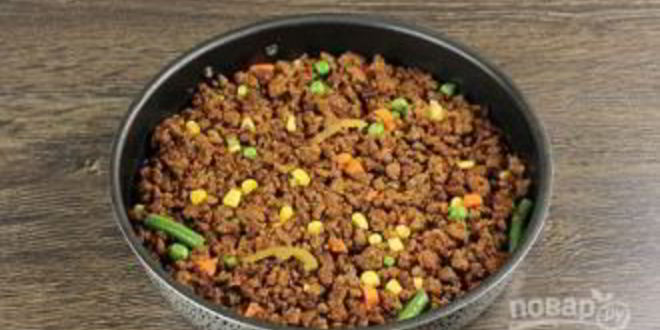 Рецепт запеканки с фаршем