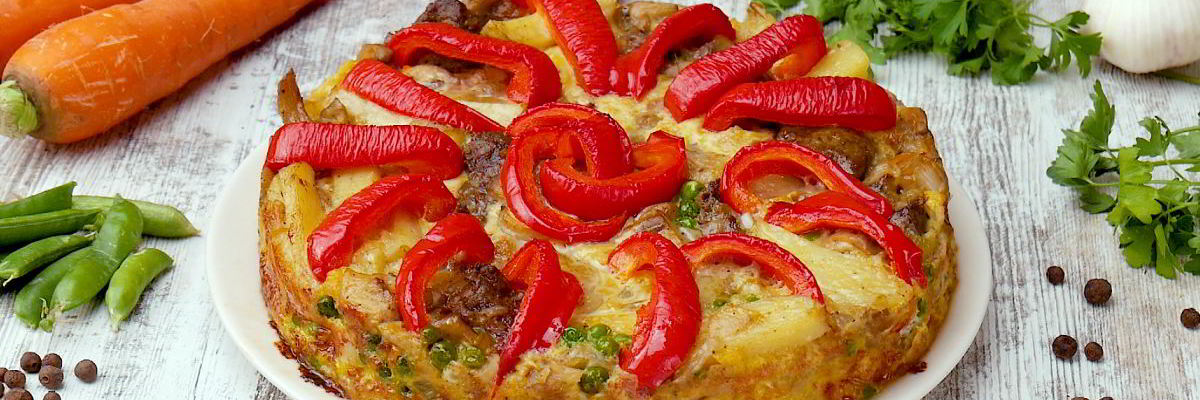 Рецепт Запеканки с говяжьей печенью