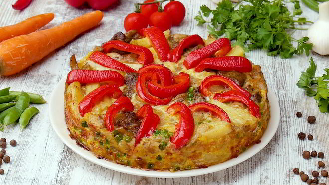 Рецепт запеканки с говяжьей печенью