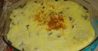 Рецепт Запеканки с грибами, мясом и сыром