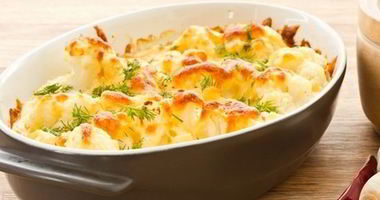 Рецепт Запеканки с морским языком и цветной капустой