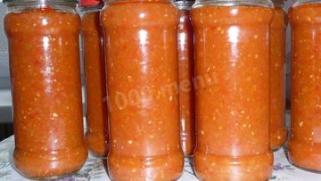 Рецепт Аджики армянской