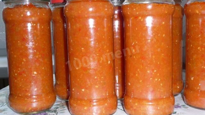 Рецепт аджики армянской