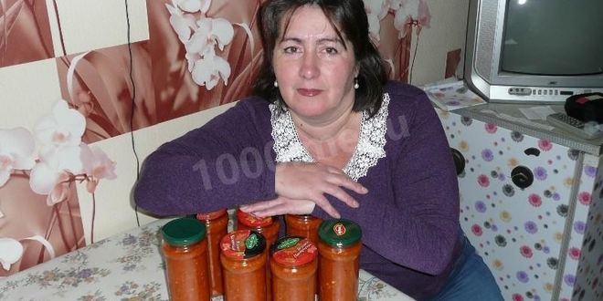 Рецепт аджики армянской