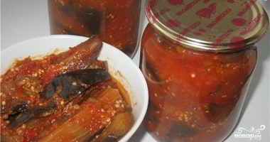 Рецепт Аджики баклажанной на зиму