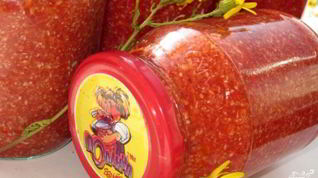 Рецепт Аджики без хрена на зиму