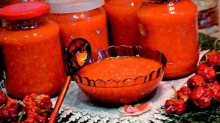 Рецепт Аджики без помидоров на зиму