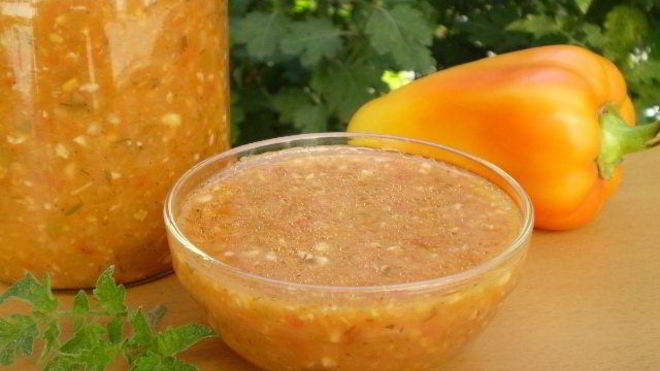 Рецепт аджики домашней острой