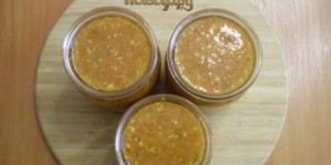 Рецепт аджики домашней острой