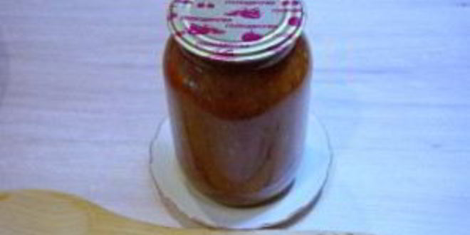 Рецепт аджики грузинской острой