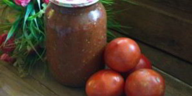 Рецепт аджики грузинской острой
