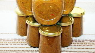 Рецепт Аджики из алычи на зиму