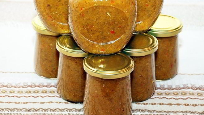 Рецепт аджики из алычи на зиму