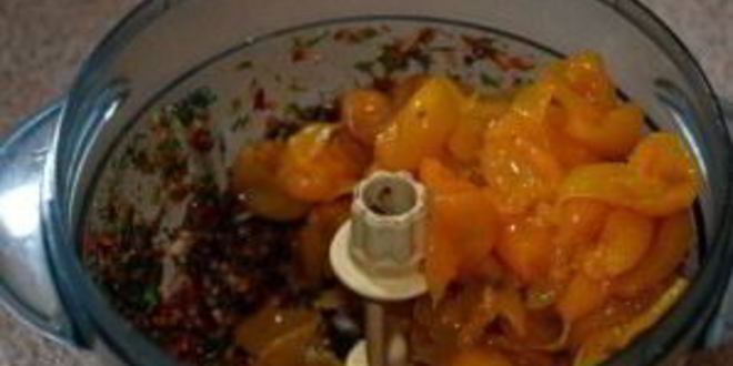 Рецепт аджики из алычи на зиму