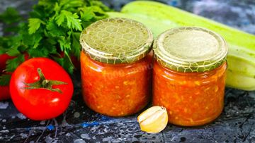 Рецепт Аджики из кабачков пальчики оближешь