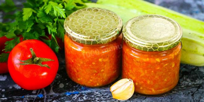 Рецепт Аджики из кабачков пальчики оближешь