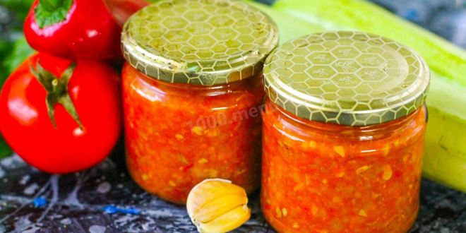 Рецепт аджики из кабачков пальчики оближешь