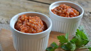 Рецепт Аджики из кабачков с помидорами