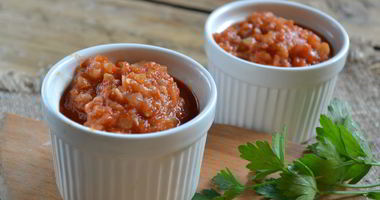 Рецепт Аджики из кабачков с помидорами