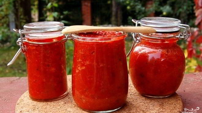 Рецепт аджики из острого перца
