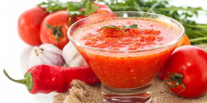 Рецепт Аджики из помидор с болгарским перцем на зиму