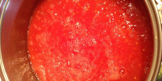 Рецепт аджики из помидор с болгарским перцем на зиму