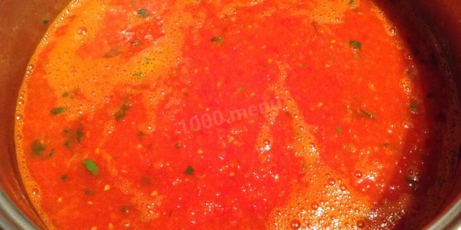 Рецепт аджики из помидор с болгарским перцем на зиму