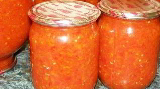 Рецепт Аджики из помидоров, яблок и перца