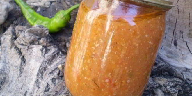 Рецепт Аджики консервированной